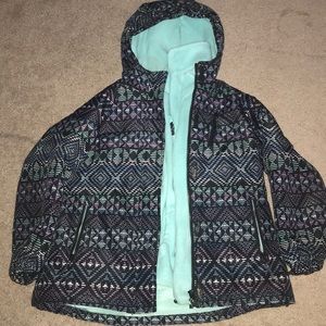 Girls Winter 2 in 1 Coat